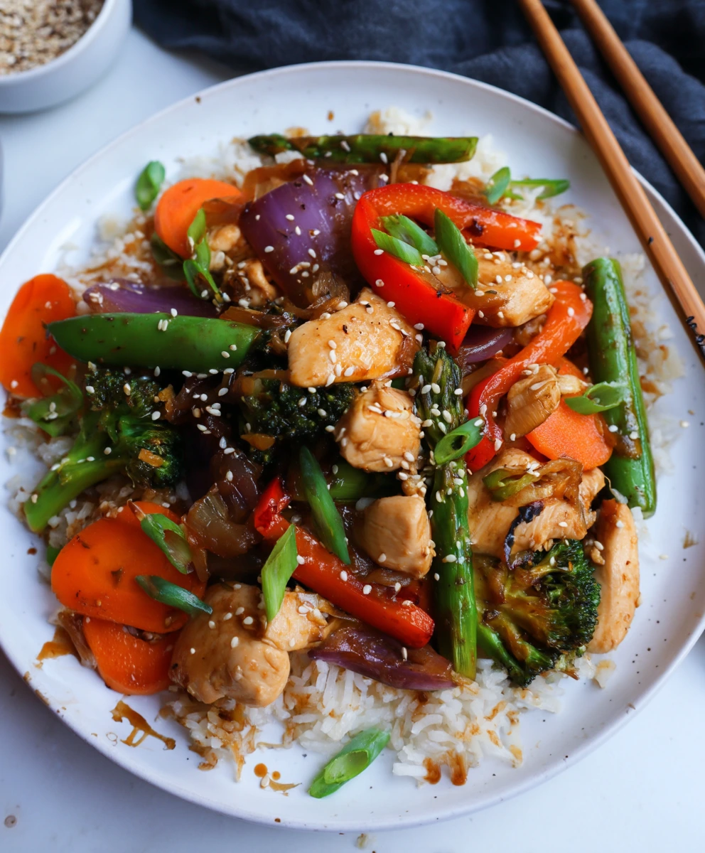 The Ultimate Easy Chicken Veggie Stir Fry (Ready in 25 Minutes!)