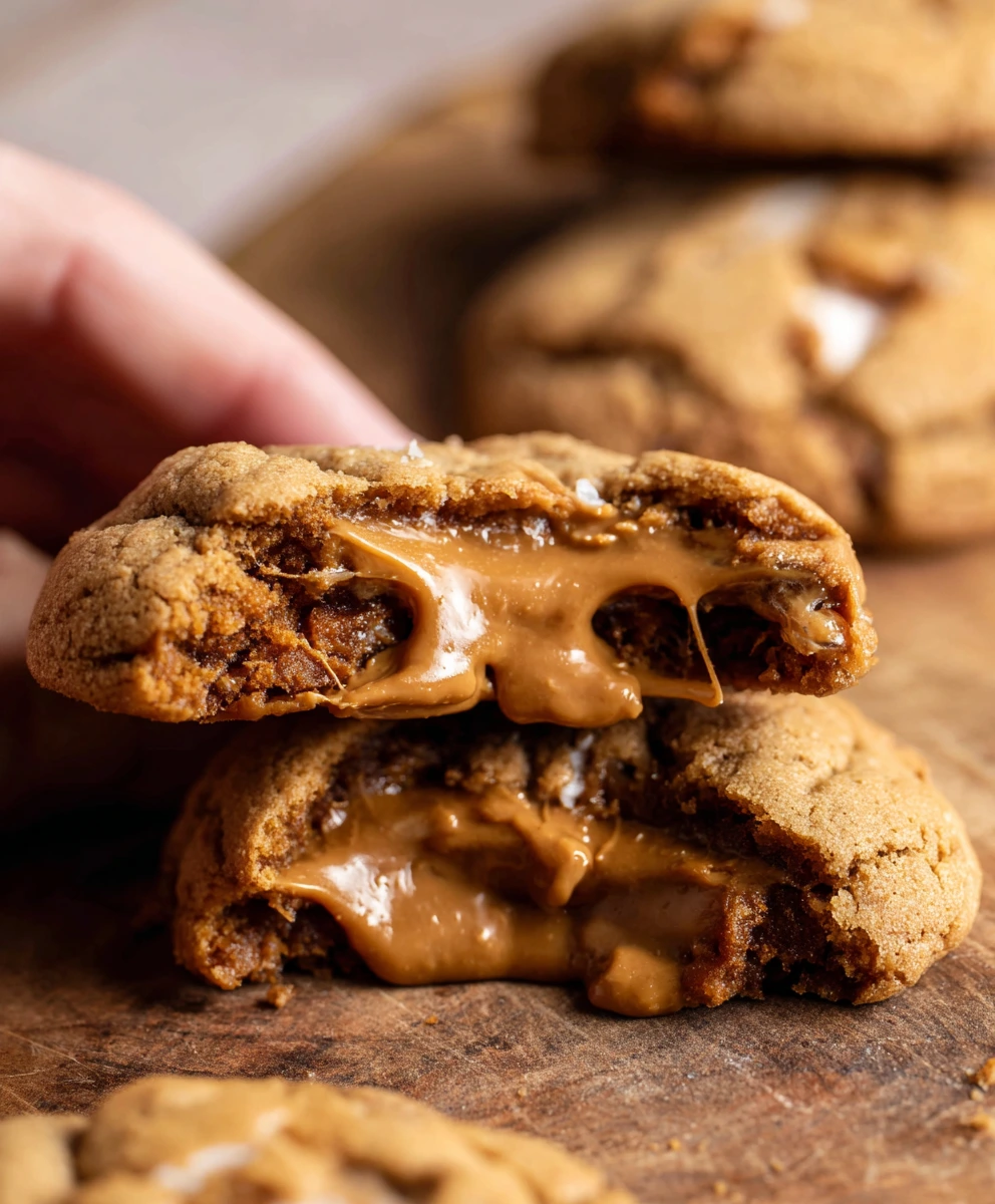 Best Biscoff Stuffed Cookies: Easy Brown Butter Recipe
